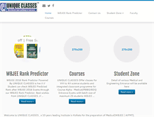 Tablet Screenshot of accelerate.uniqueclasses.in